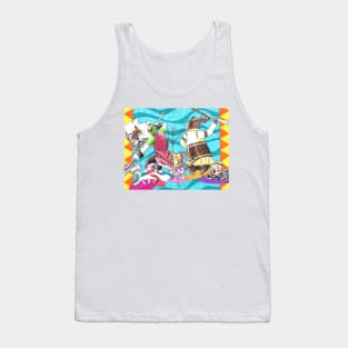 Puella Magi Pointy Weasels Tank Top